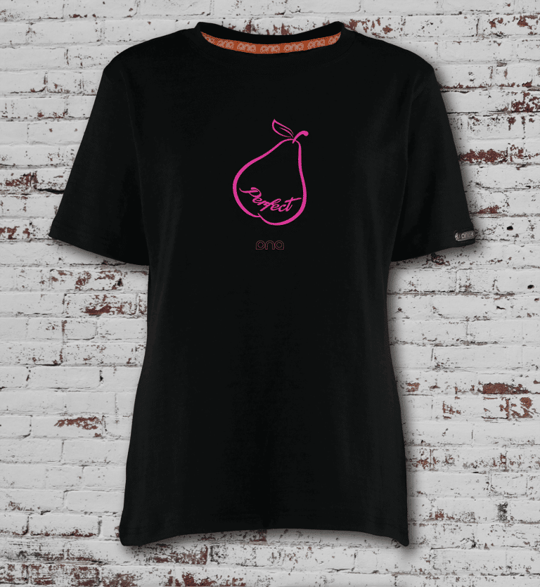 Womens - Perfect Pear - Pink on Black